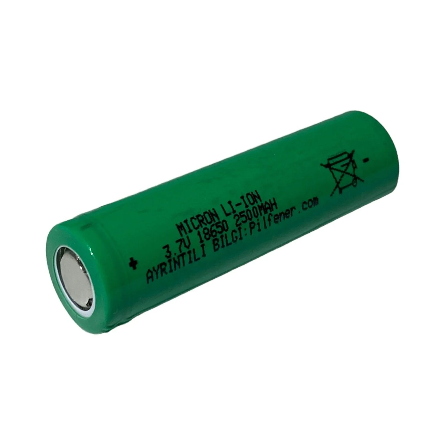 Micron Lityum Pil 18650 3.7 V 2500 mAh 5C